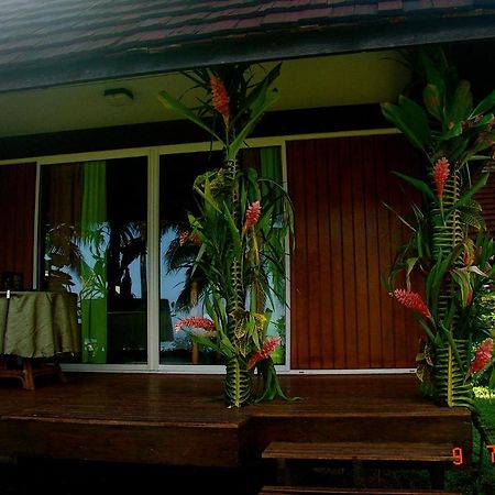 Tauhanihani Village Lodge La Vague Bleue Teahupoo Exterior foto